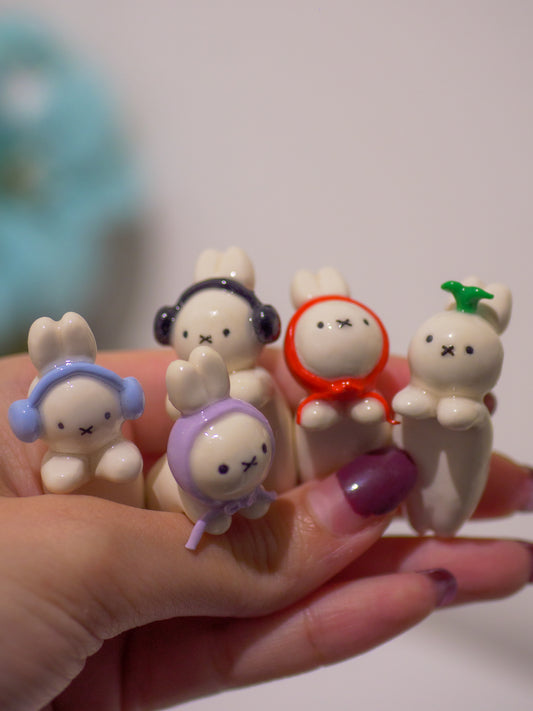 Bunny Polymer Clay Hipper