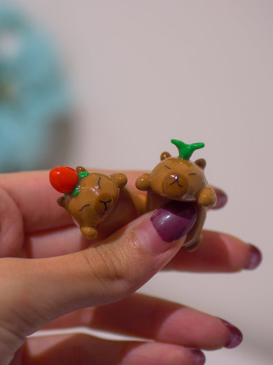 Capybara Polymer Clay Hipper